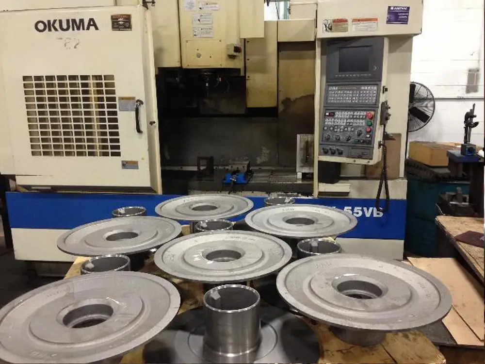 machined equipment